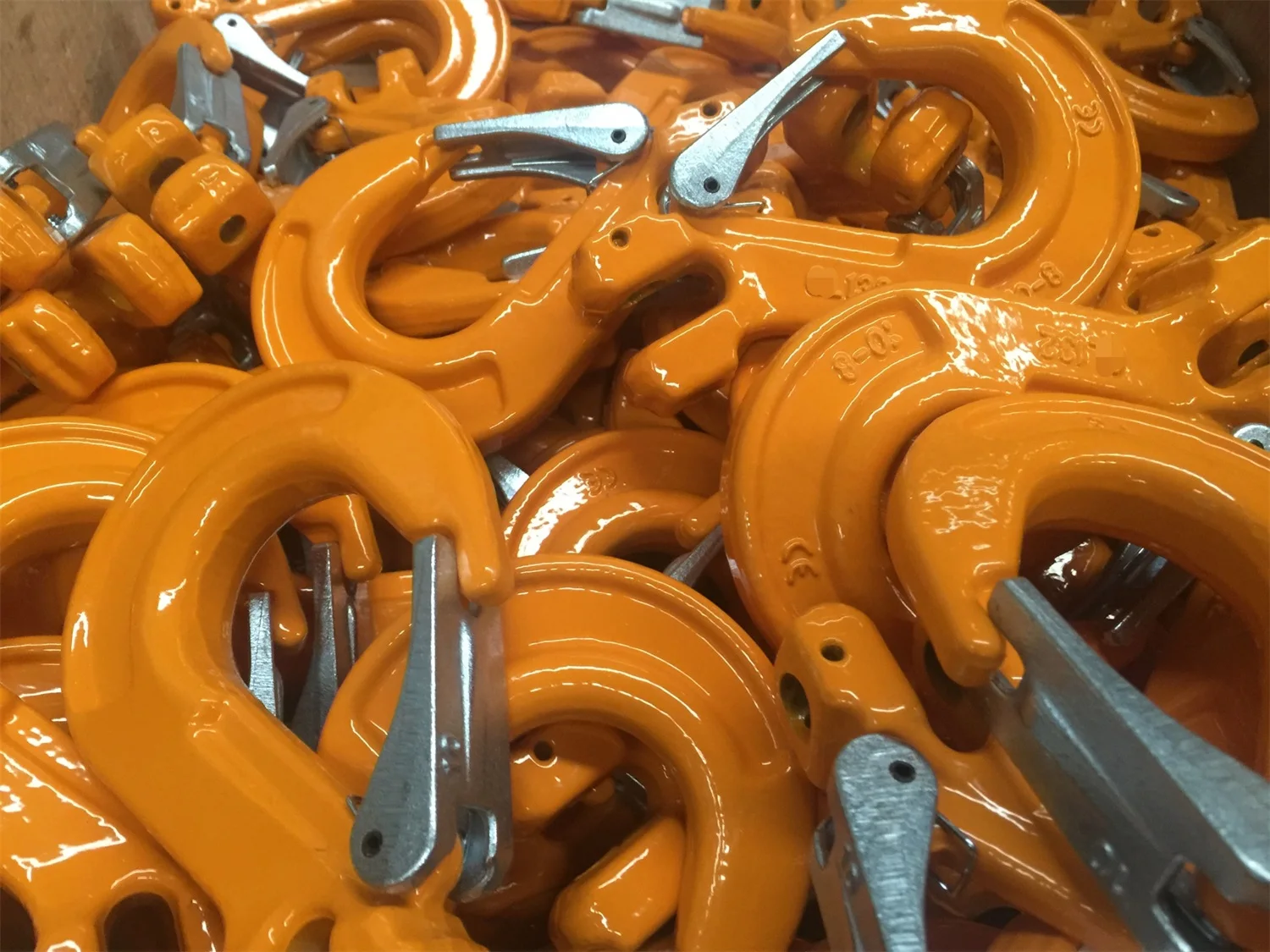 G80 Alloy Steel Eye Slip Hook with Latch Eye Type Safety Sling Hook with Latch