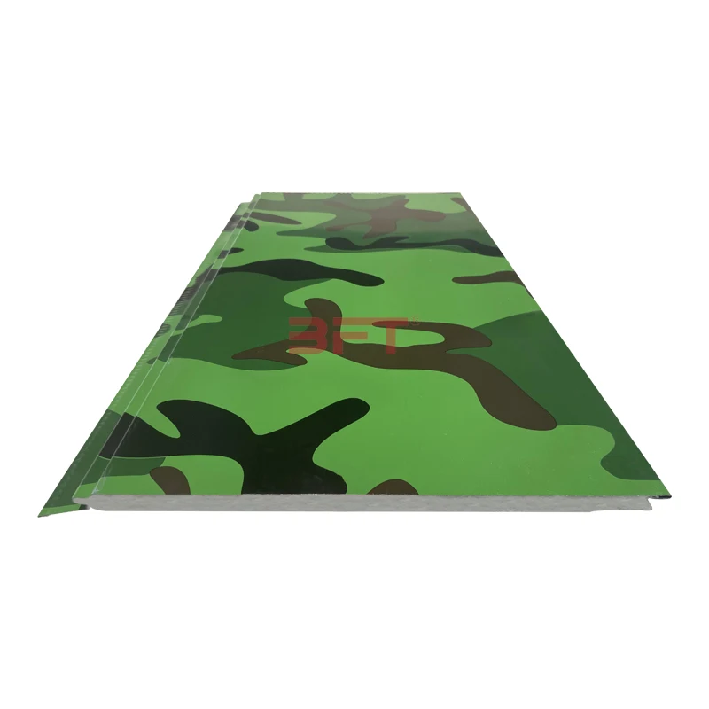 construction interior wall sandwich panel camouflage lightweight exterior wall panel building materials for prefab houses