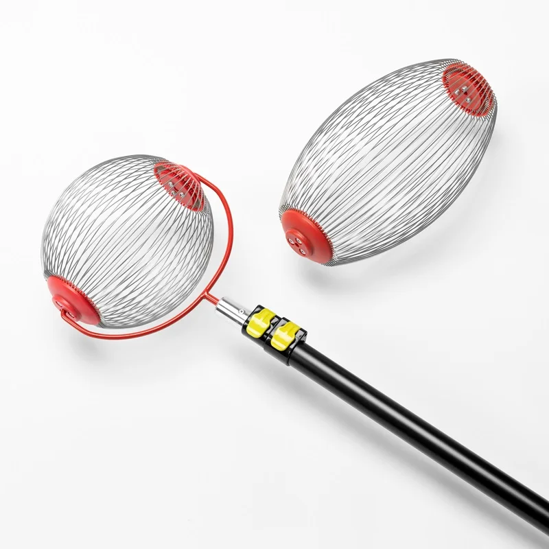 Xinxing Rolling patio lawn yard garden steel wire cage hand pecan nut fruit harvester gatherer picker collector