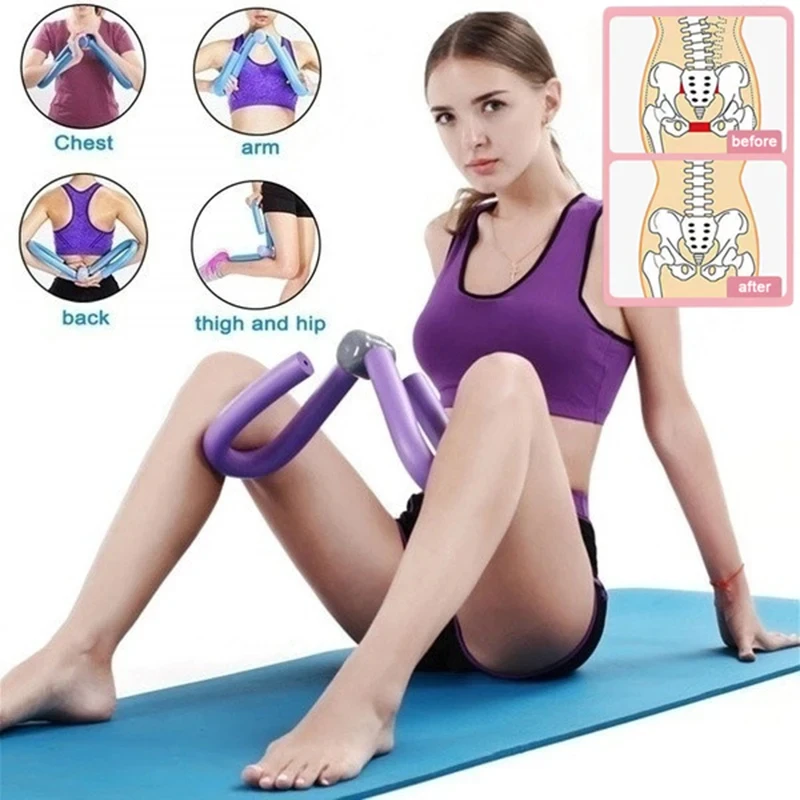Portable Beautiful leg S-shaped Pelvic Floor Nuscle Buttocks Clamp Thick Leg Clamp Fitness Yoga Trainingleg Device