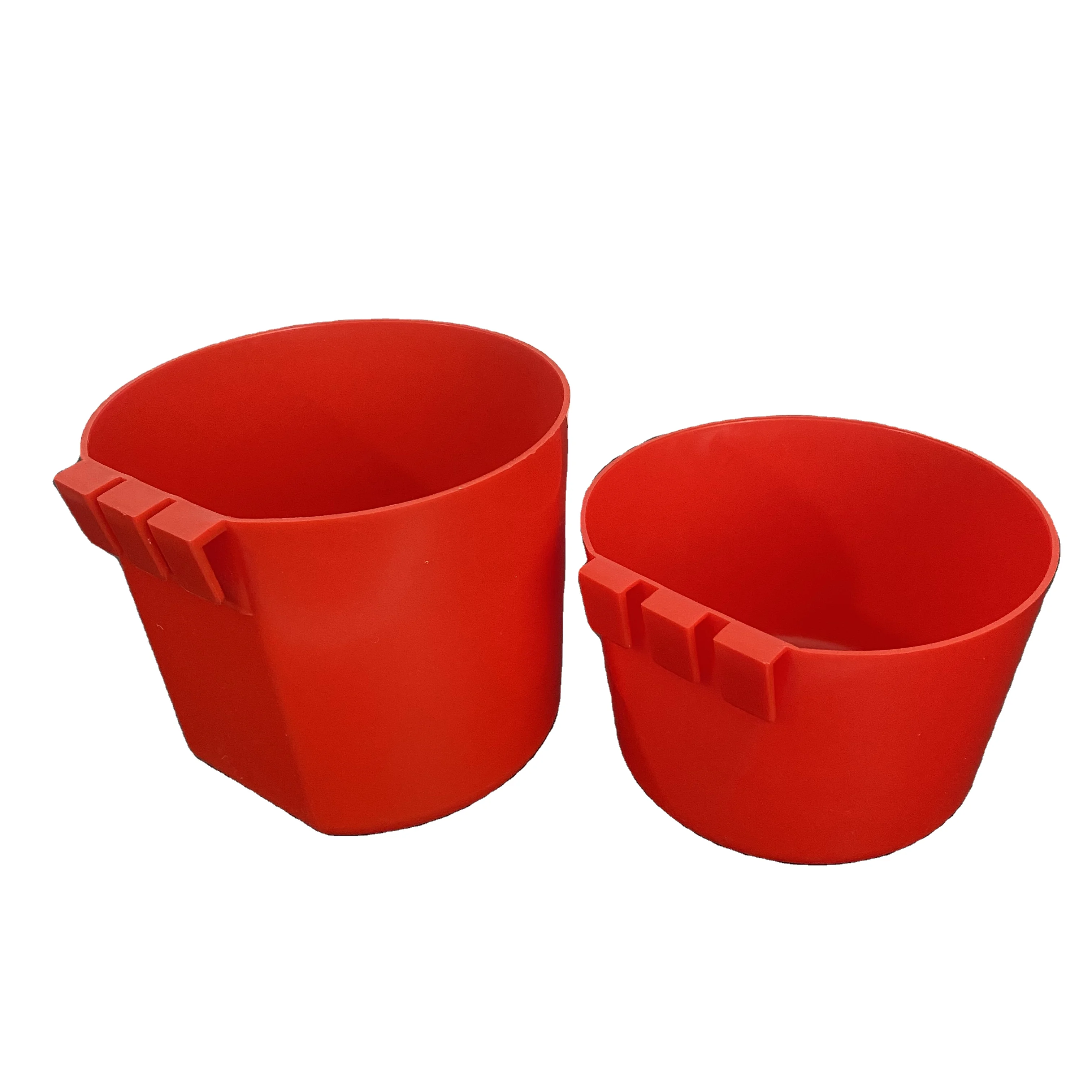 Chicken Feeder Cups for Cage Hanging Bird Waterer Pigeon Rabbit Water Food Bowl LMB-11