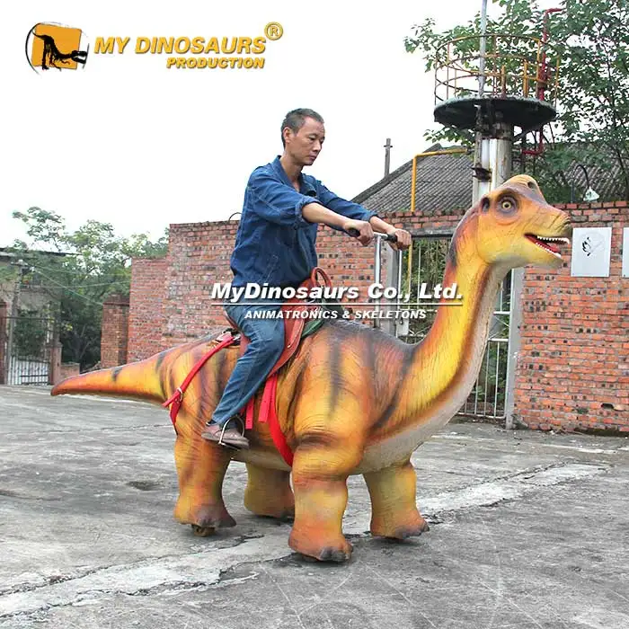 MYDINO Battery Walking Dinosaur Ride for Amusement Park Ride