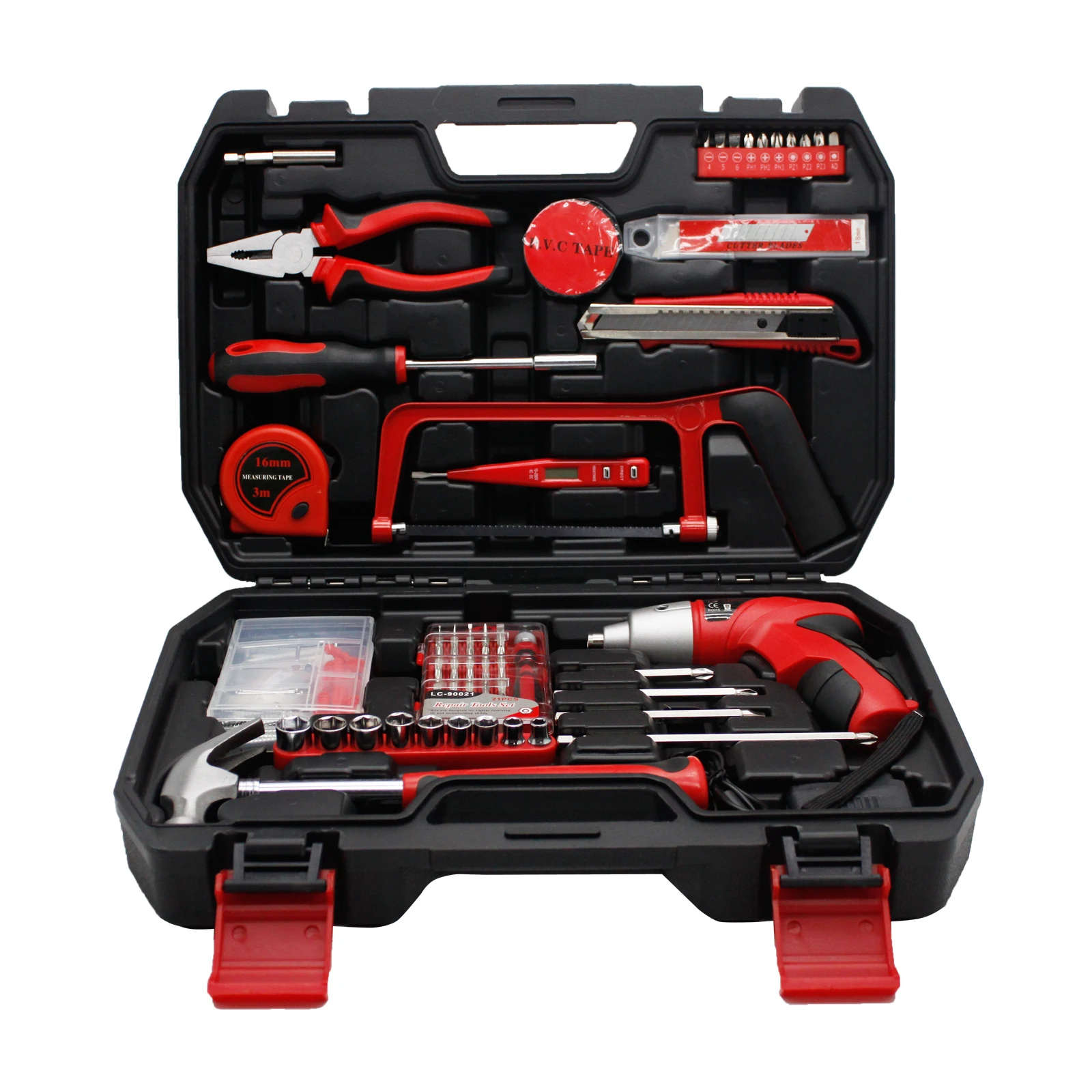 Hardware Electrical Power Combo Kit Cordless Herramientas Drill Machine Set Other Hand Wrench Tool Box Set Tools Kit Vde