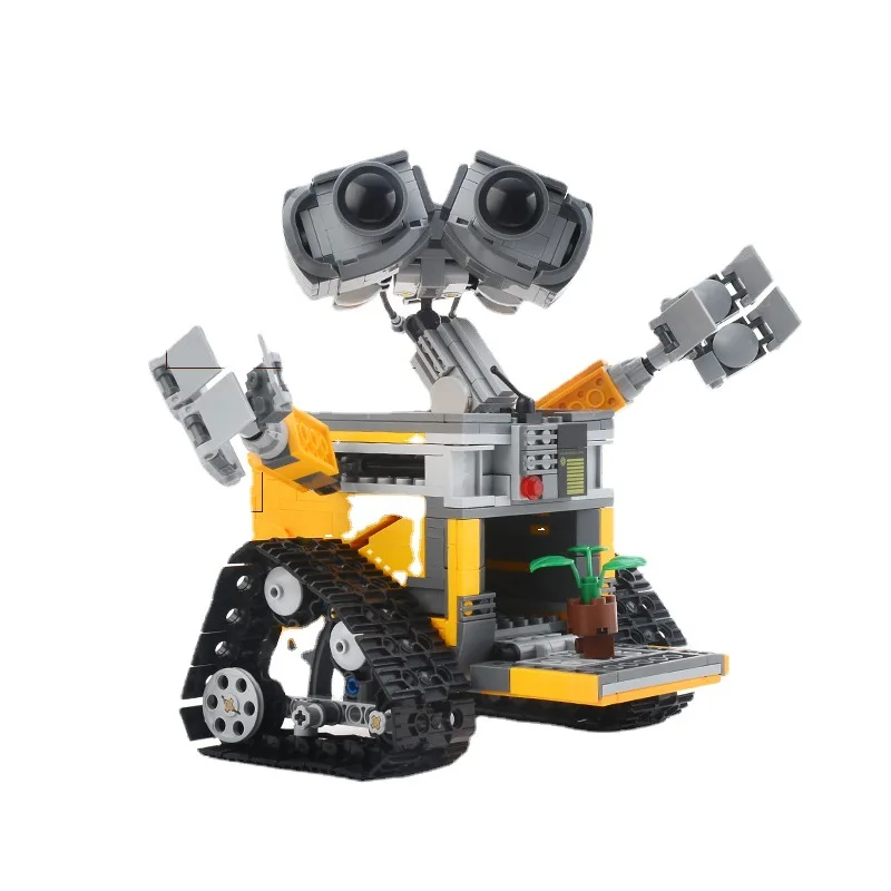 WALL E The Robot Building Blocks Idea Technic Figures Model Compatible Toys For Children  WALL E The Robot Building