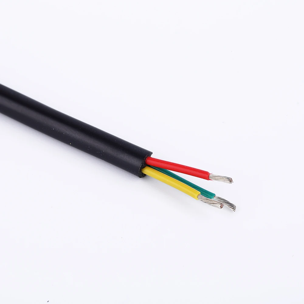 Высококачественная индивидуальная спецификация, термостойкий гибкий многожильный силиконовый резиновый кабельный провод