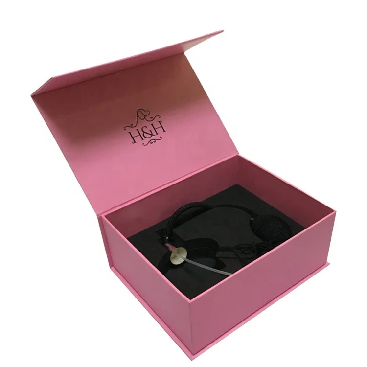 Custom Perfume Spray Bottle Pink Gift Box