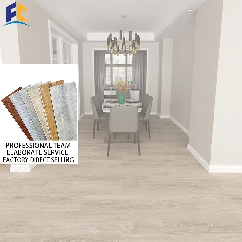 Outdoor Luxury Vinyl Floor with Interlocking Planks WPC Luxury Vinyl Tile SPC Flooring LVT Waterproof Hardwood SPC Flooring