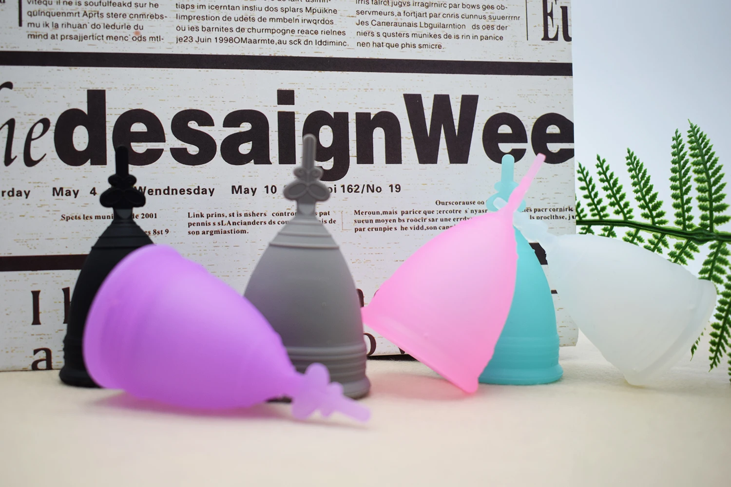 
Low Price Alternative Tampons Medical Female Cup Set - Silicone Reusable Copa Menstrual Period Cup - Sterilized Cup 