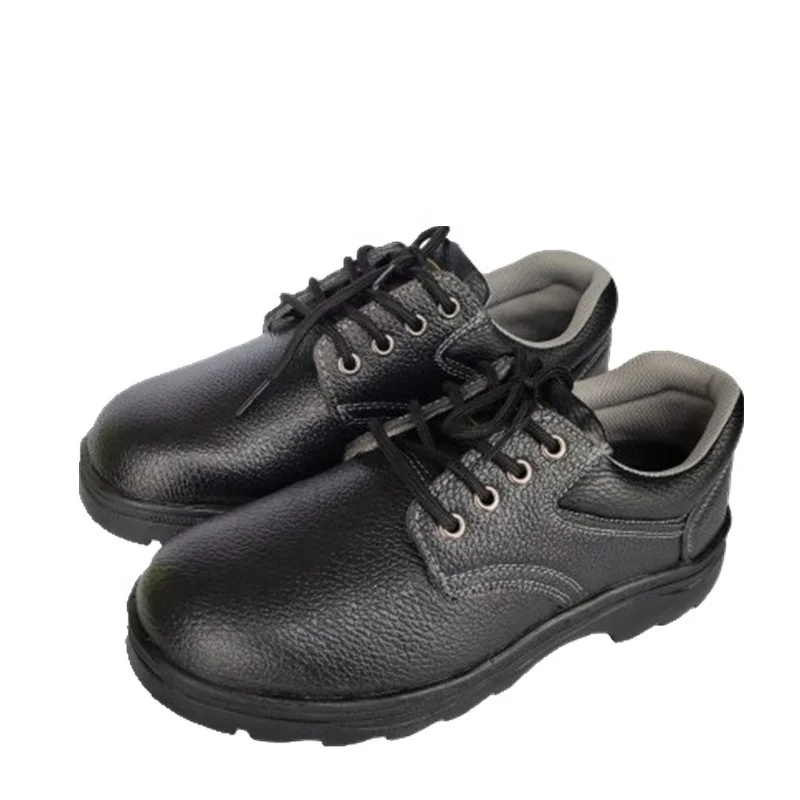 Черная Рабочая функциональная рабочая обувь со стальным носком защитная из полиуретана подошва грабителя