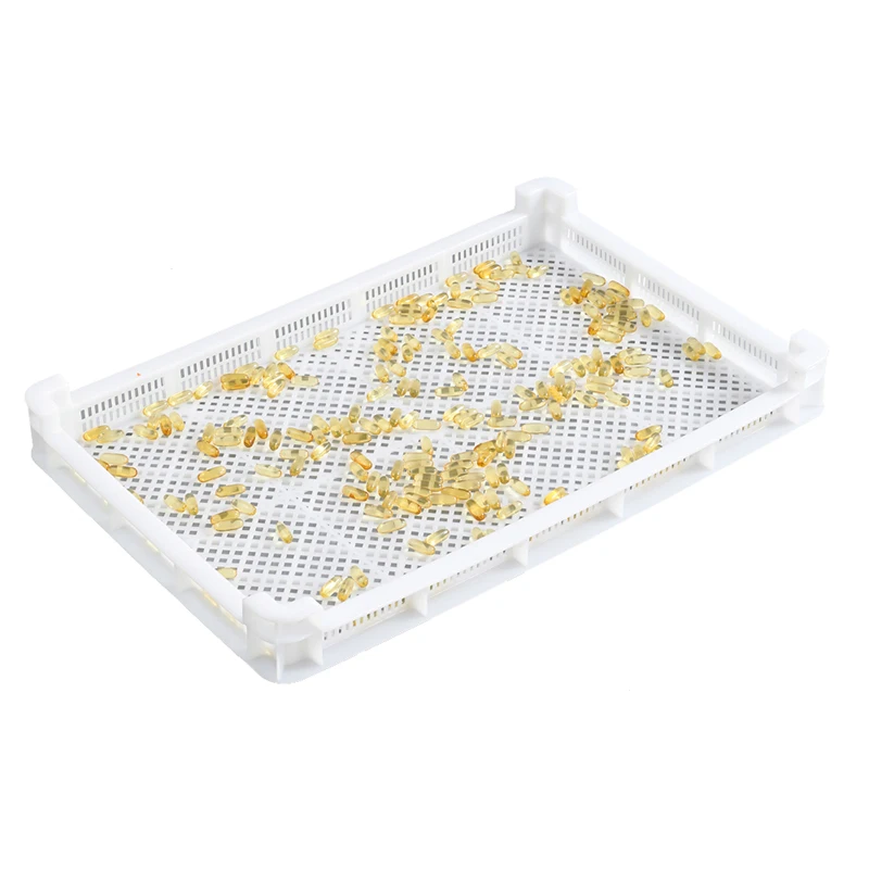 Food grade plastic drying tray for vegetables fruits and seafood