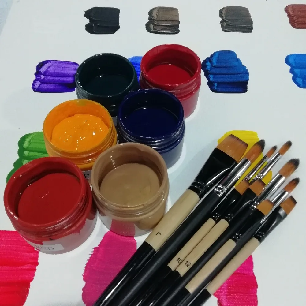 Tercel Popular High Quality Acrylic Paints Color Wholesale Price 36colours For Artist Painting Acrylic Paints