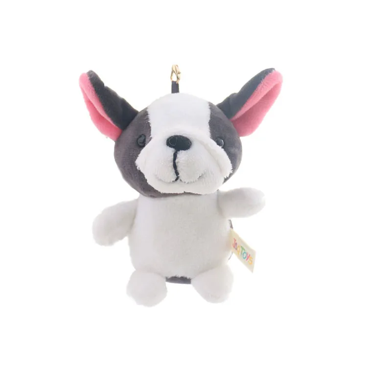 High Quality Factory Customization Logo Animal Plush Rings Toys Custom Plush Keychain