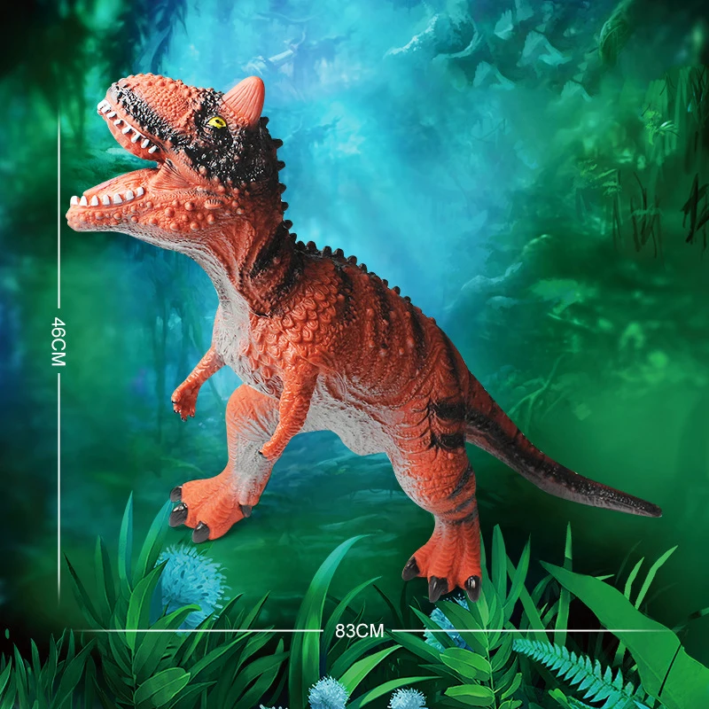 Hot Sale Plastic Rubber Dinosaurs Jurassic World Toys Realistic Big Dinosaur Model Squishy Animal Worlds Plastic Dinosaur Toys