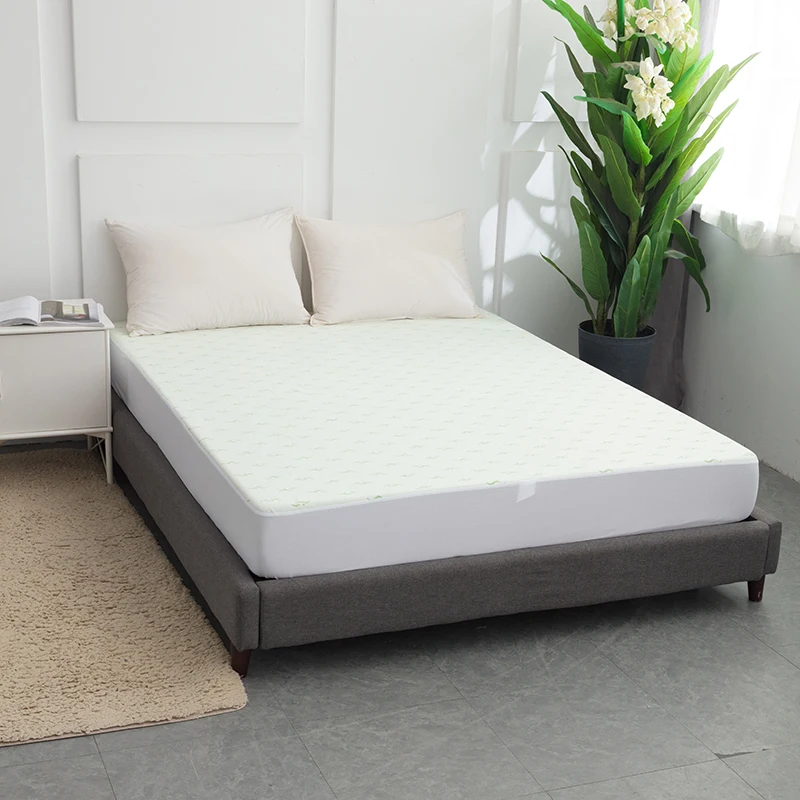 100% Waterproof Queen Mattress Cover Up to 16 Inches Fitted Deep Pocket Comfortable Breathable Cooling Mattress Protector