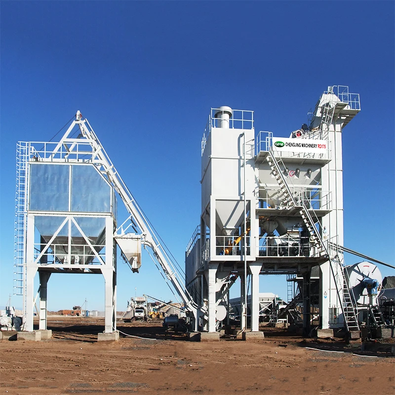 175tph Asphalt Mixing Plant with Famous Brand EBICO Burner Asphalt Plant