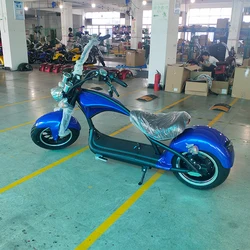 High performance customized European warehouse chopper electric scooter citycoco 2000w
