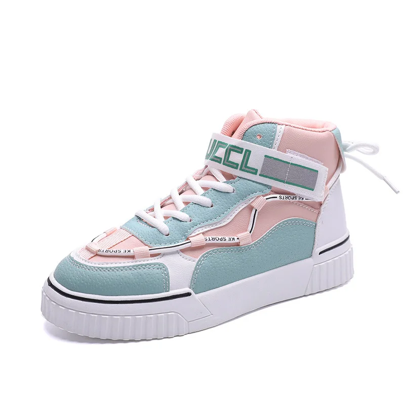 2020 net red high-top canvas female student sports casual shoes