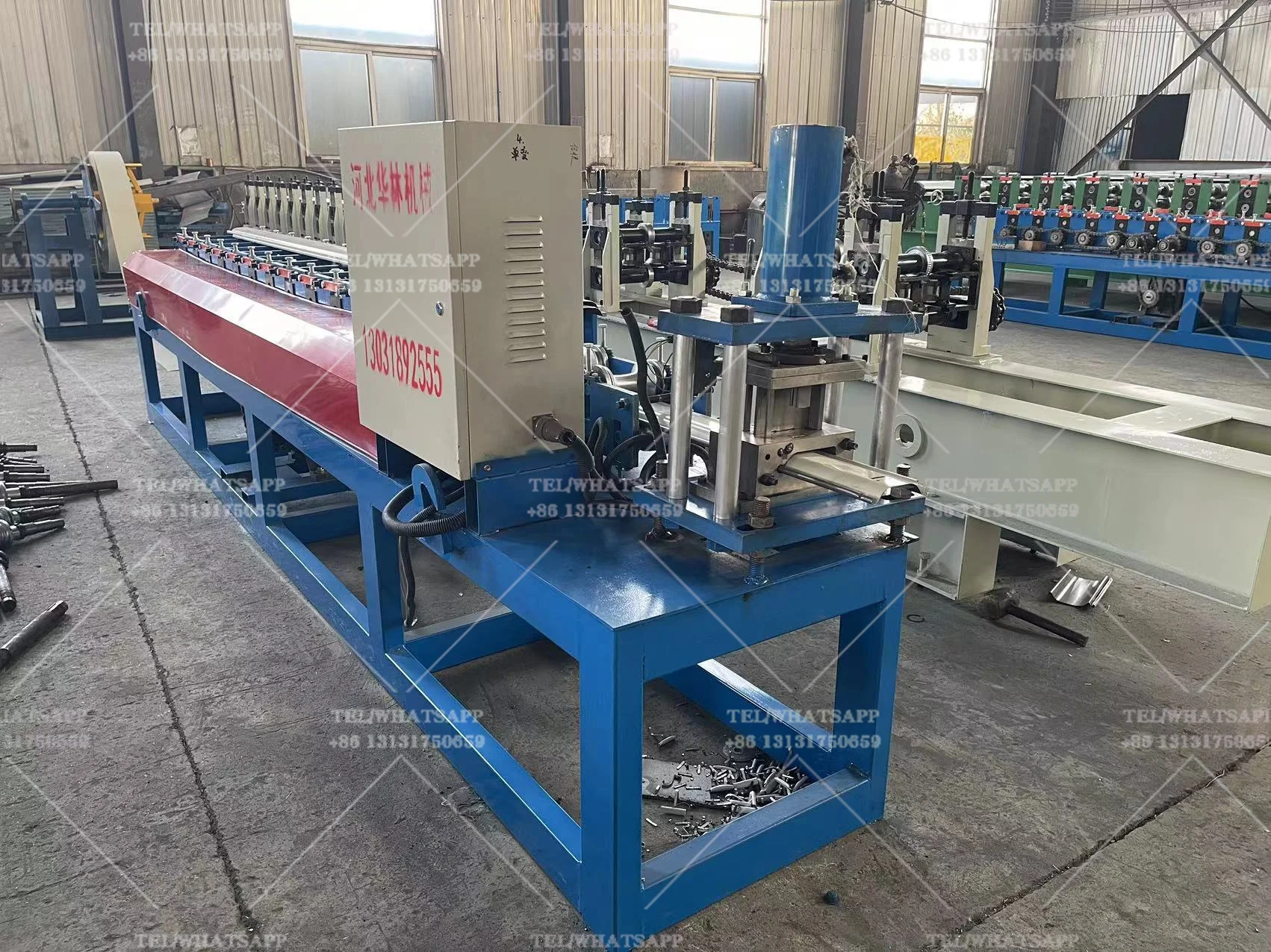 Fully Automatic Metal Shutter Door Machine Roll Forming Machine Roll up Shutter Door Machine