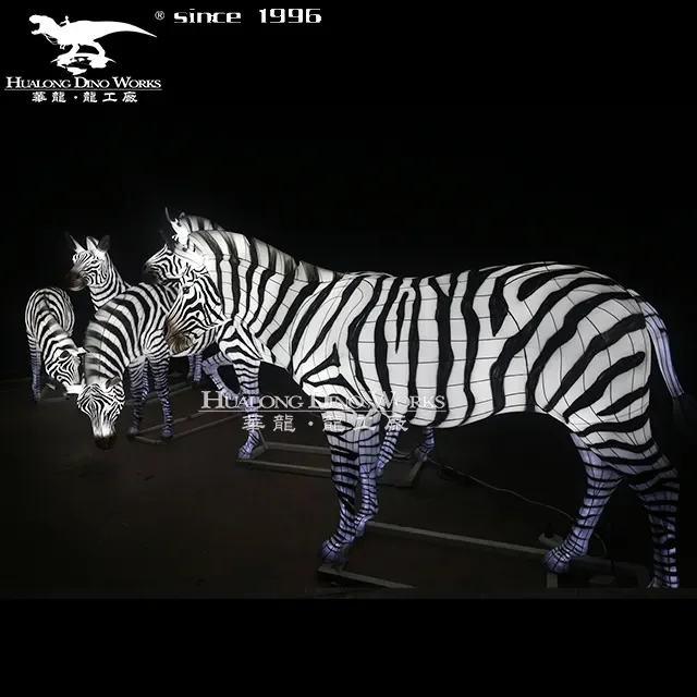 Life size animal lantern show tradition chinese new year festival lantern