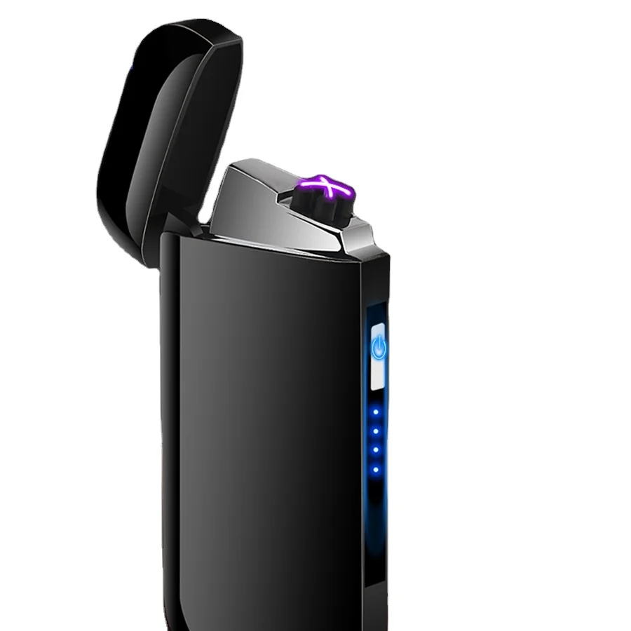 FR-617  Wholesale Electric Cigarette Lighter USB  Rechargeable Cool Fire Lighter Custom Logo Best Business Gift