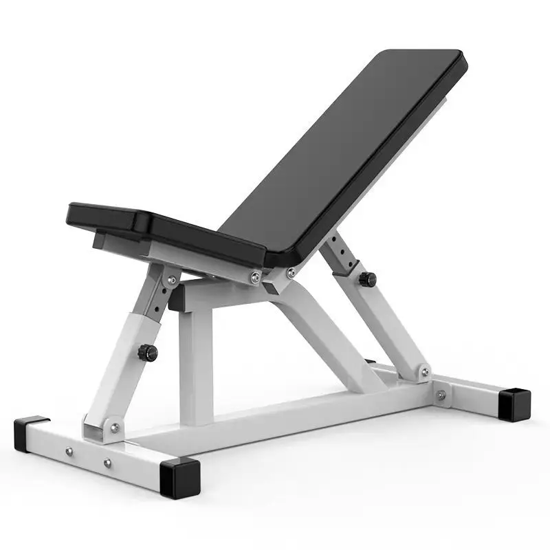 Strength Training Combo Bench Press Barbell Bed Squat Rack Gym Lifting Weight Bench Stool