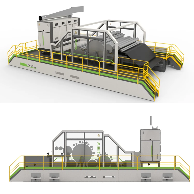 High Speed  Carding Machine for Cotton  Polyester and Viscose  Fiber in Spunlace Production Line
