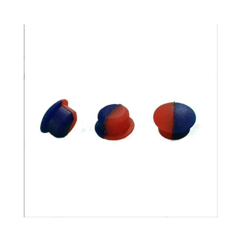 Factory all kinds of T type waterproof and dustproof silicone stopper rubber pad anti-collision pipe bottle plug