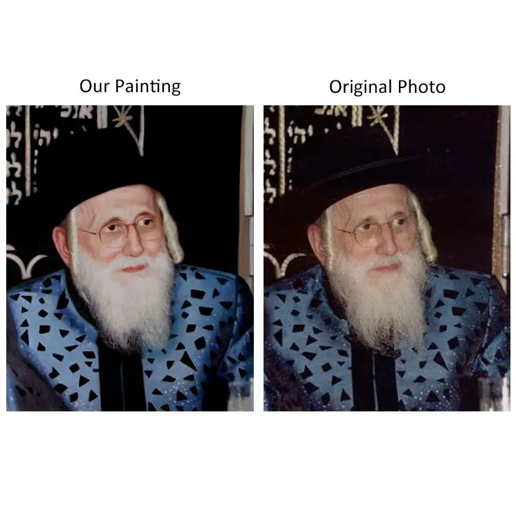  100% ручная работа современный портрет пользовательское фото картина маслом холст