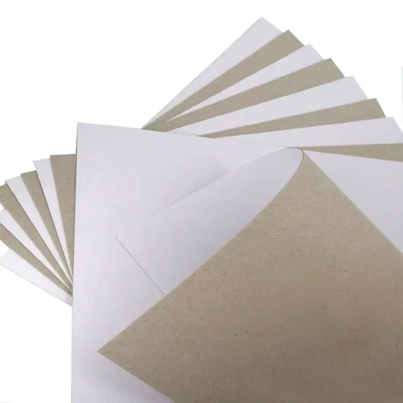 Высококачественная 350gsm Grey задняя дуплексная доска в рулонах упаковки