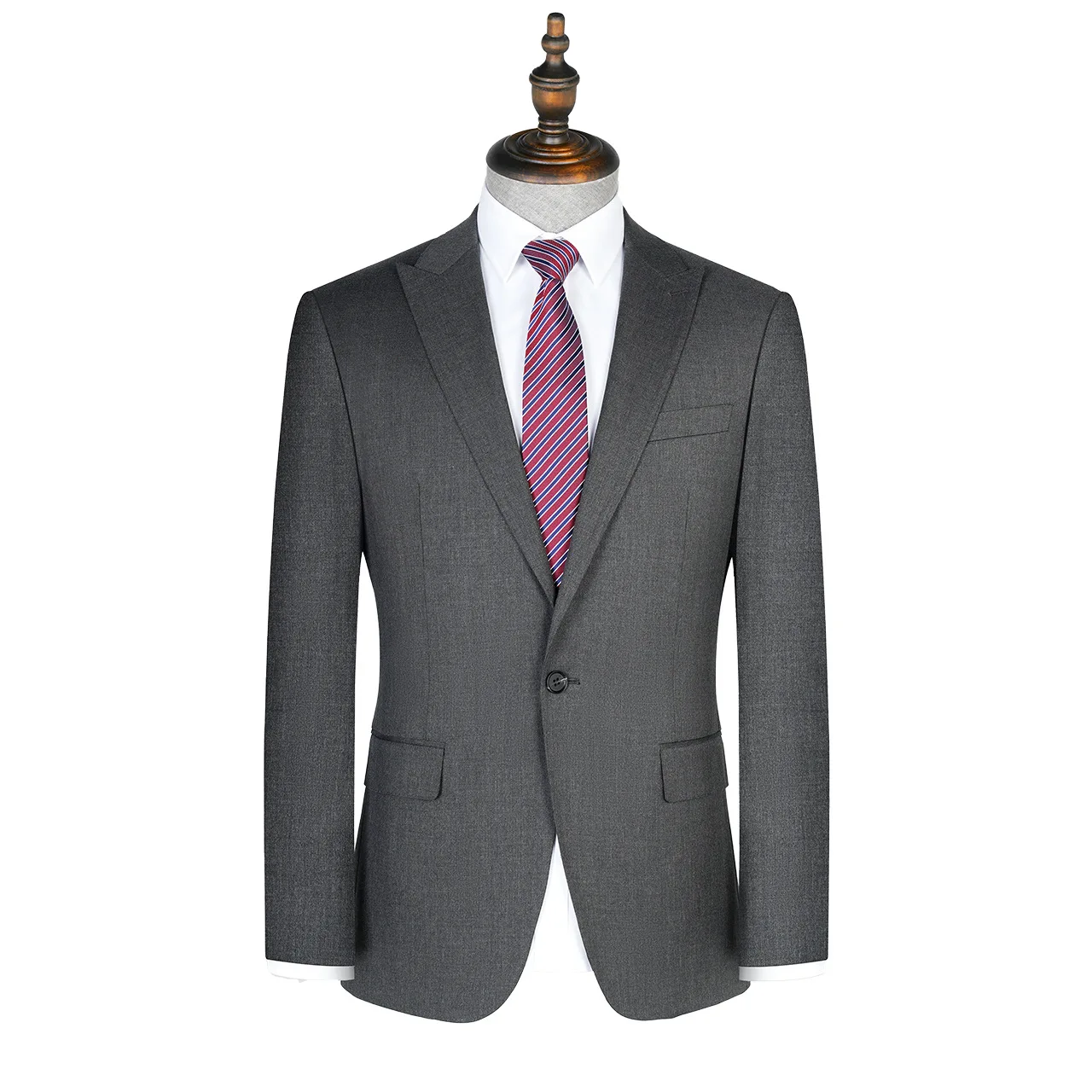 Fashion Casual and Formal Styles Two-pieces Men Fitted Slim Fit Navy Blue Suits 3 Piece For Business Men Wedding