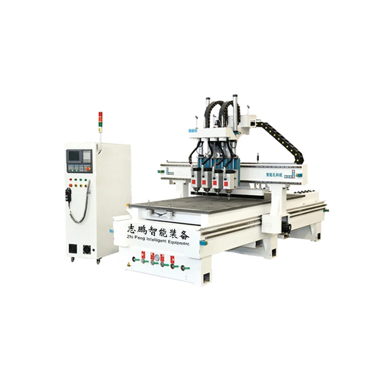 1325 CNC Four-Process Woodworking Engraving Machine for Advertising PP Board Furniture Cutting Engraving Wood Routers Product