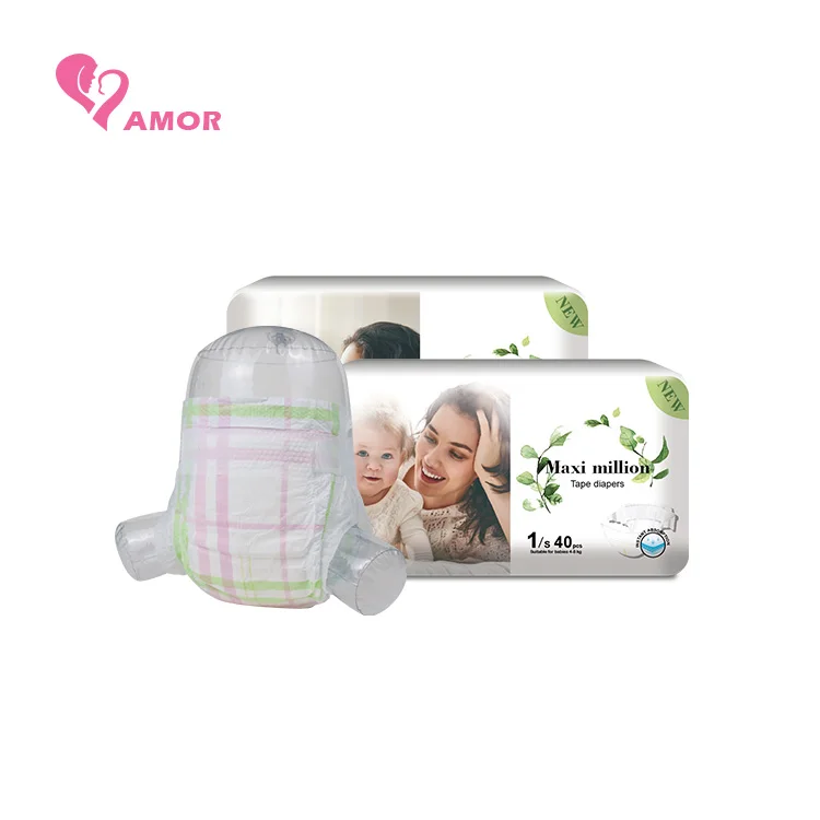 Wholesale Baby Diaper Super Soft Cotton pattern Diaper Baby White Nice Baby Nappies