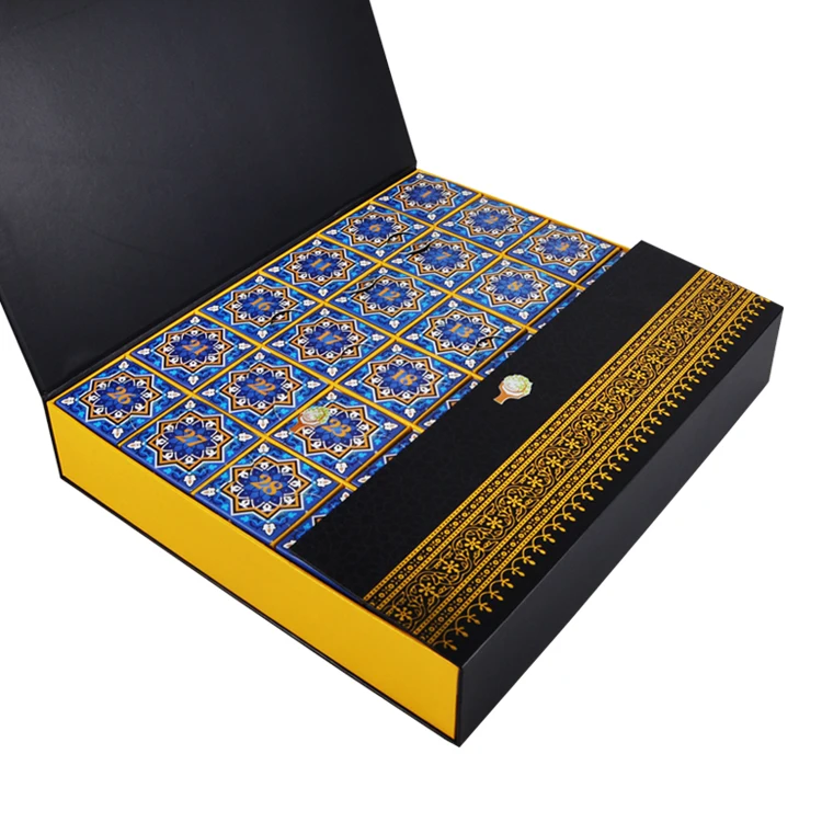Ramadan Gift Dates Box Packaging Ramadan Advent Calendar