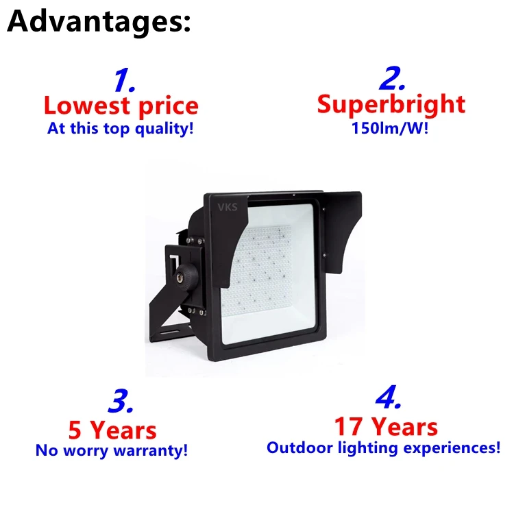 Vakesun 500W 800 Вт СИД прожекторное Освещение для дома и улицы стадионный фонарь игры в гольф Волейбольный мяч бадминтон теннисный корт LED
