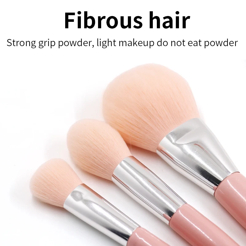 Private Label Custom Logo High Quality Brushes Professional Luxury pink 12 pcs Makeup Brush Set