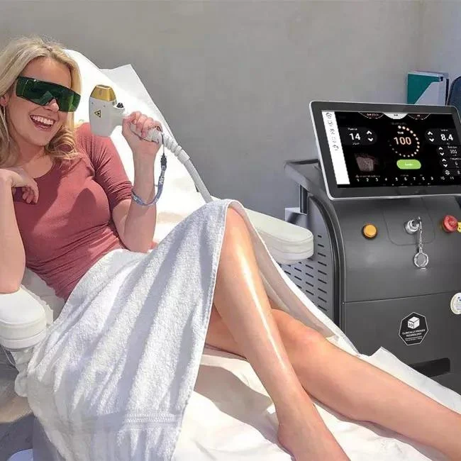 2022 Newest Ice Platinum XL diode laser 755 808 1064nm standard ICE diode laser hair removal machine price