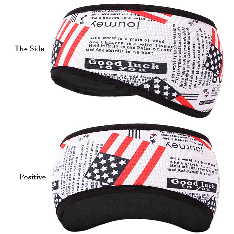 Велосипедные Беговые Спортивные Флисовые наушники головная повязка для мужчин и женщин для йоги повязки для волос ветрозащитные головные повязки