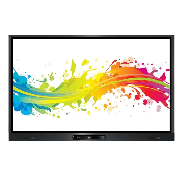 75 дюймовая Интерактивная школьная доска smart whiteboard в классе