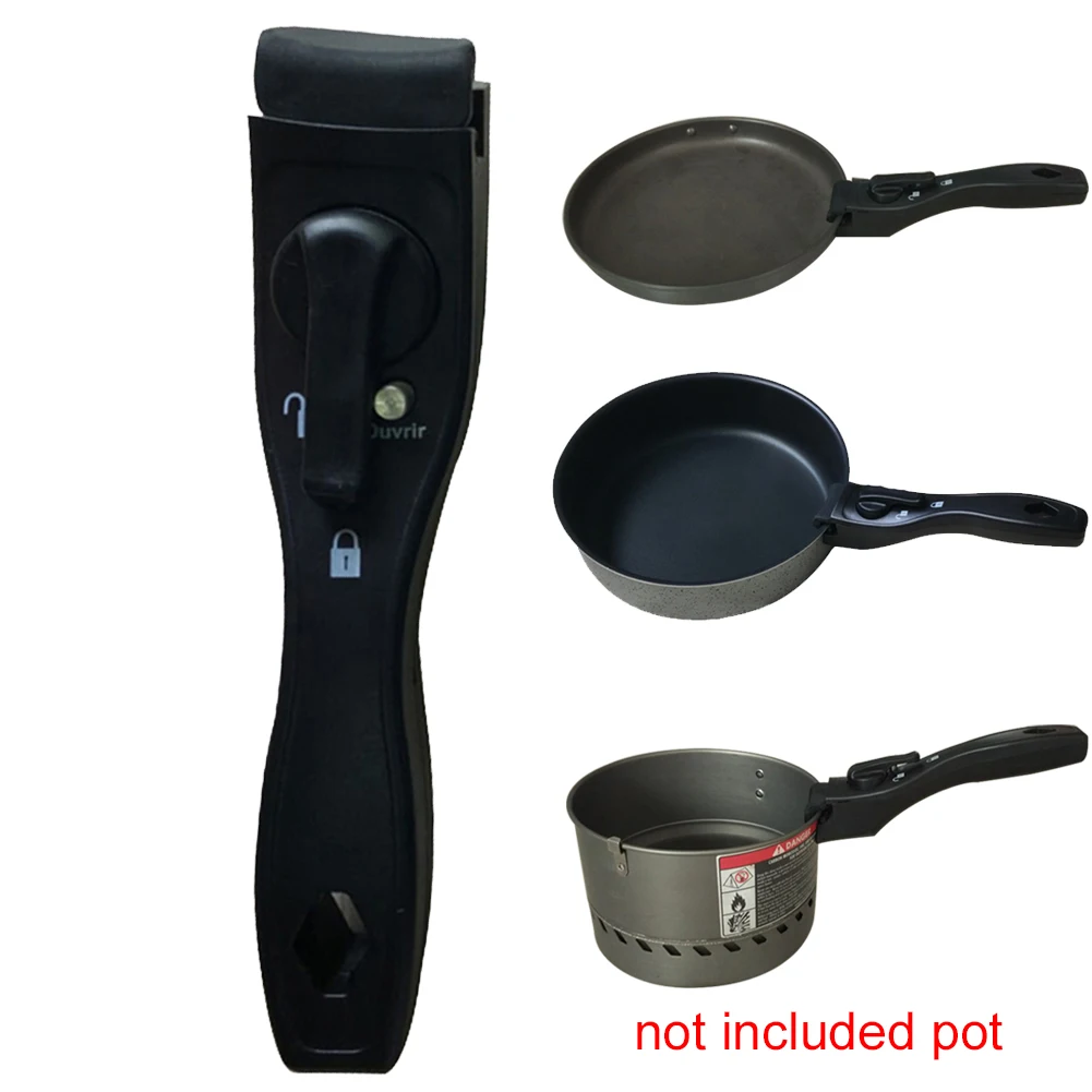 Factory price Universal Tableware Replacement Clip Hand Grip Removable Pan Pot Handle Kitchen Appliance Part for Outdoor