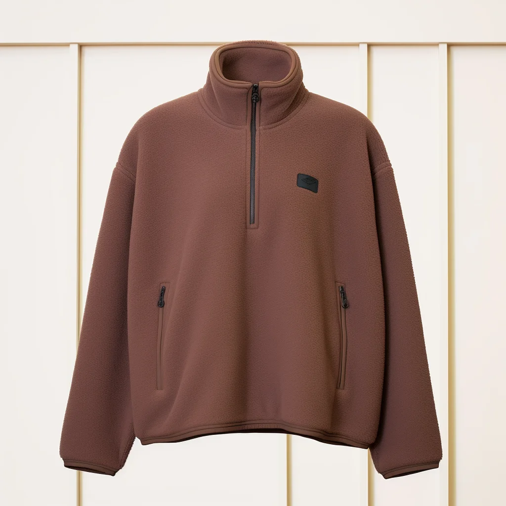 High Quality Polo Fleece Hoodies 1/4 Zip Up Winter Fleece Jacket Sweatshirt Women Coats Jackets