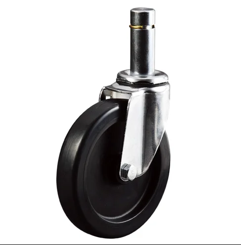 100mm TPR Swivel Caster  with 60-80Kg load capacity TUV Approved