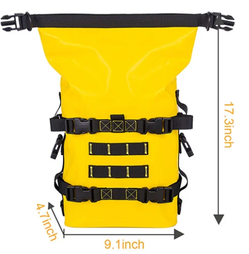 OEM  PVC waterproof duffel Motorcycle tail bag