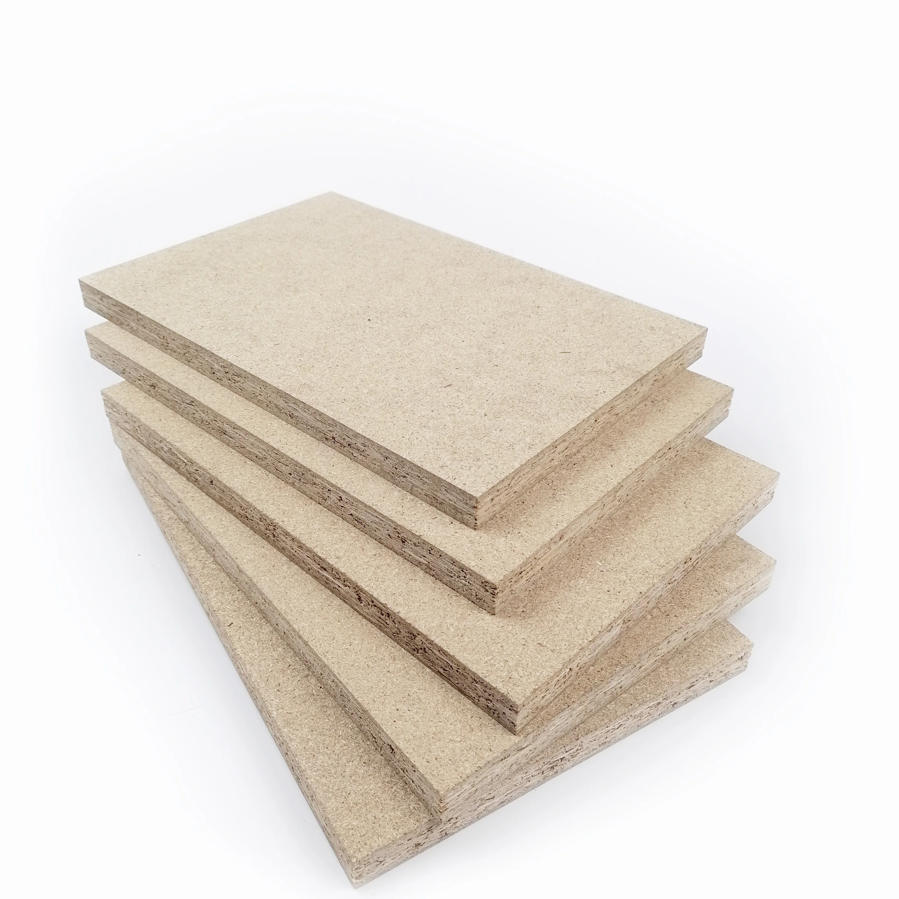 China Melamine Wood Grain Veneered Particleboard China High Quality Chipboard Laminated Particleboard
