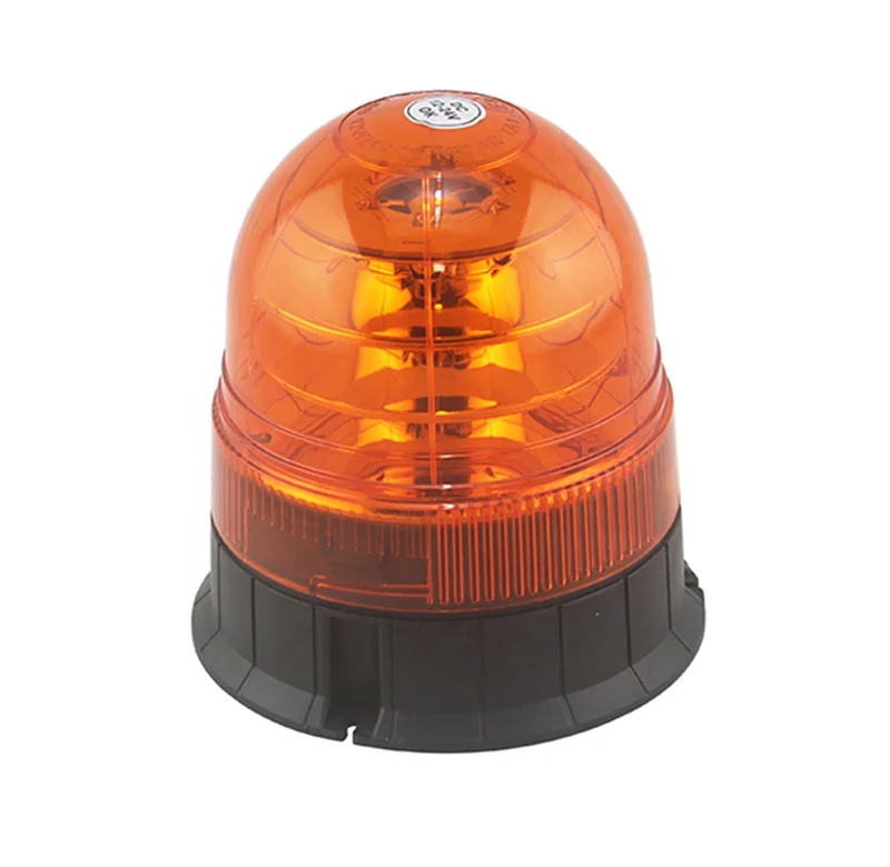 R65 DC12-24V  Yellow Power LED Strobe Screws Emergency light, PC lens Flashing and Rotating Safety warning beacons