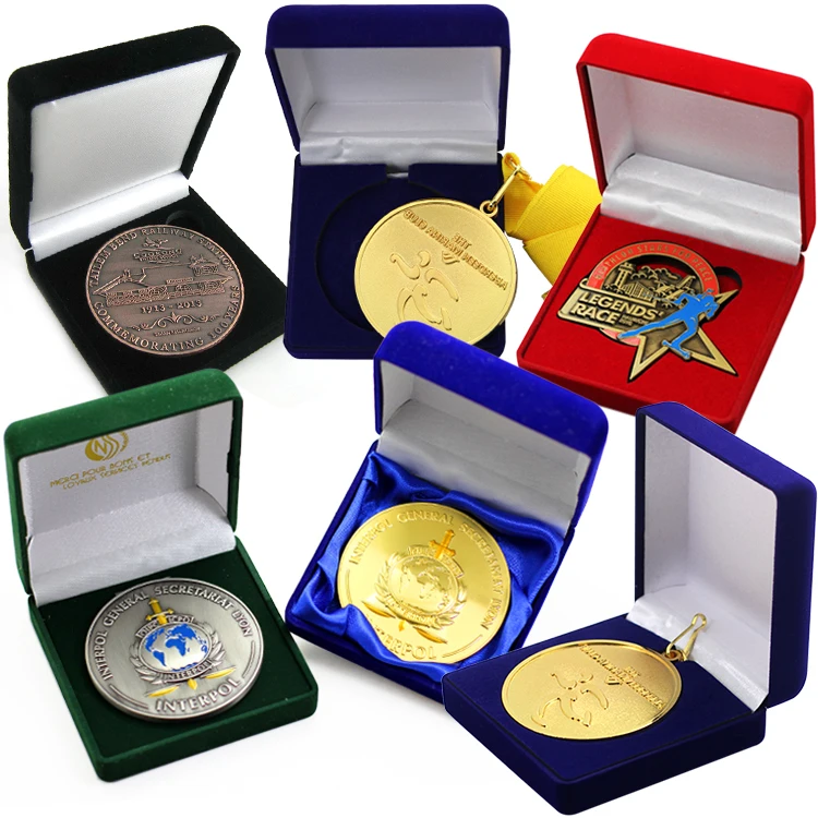 Hot Sale Medal Custom 3D Medal And Medal Box