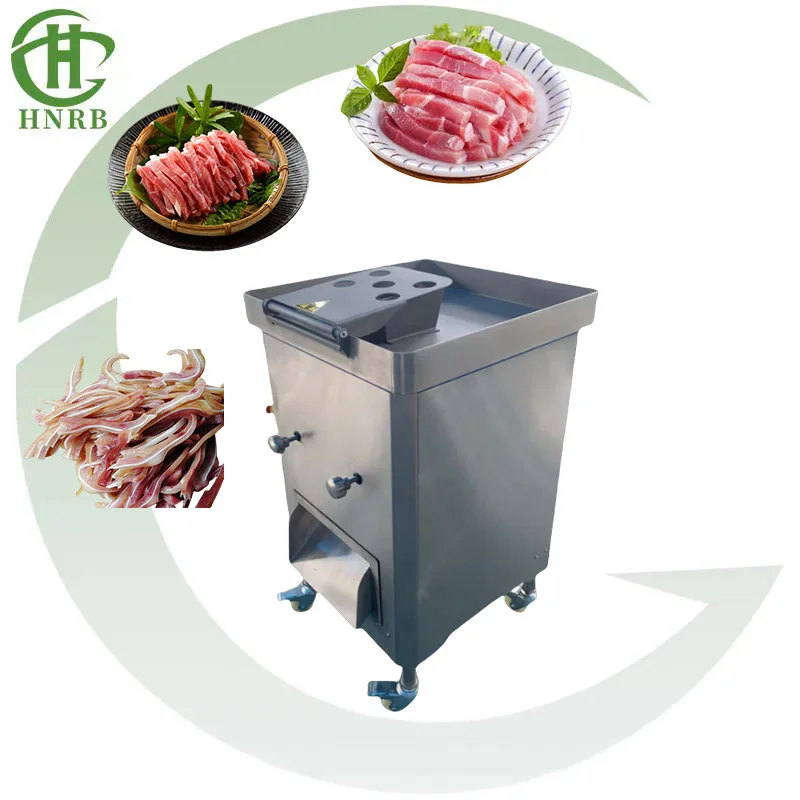 Hot Sale Raw Bone and Meat Strips Cube Meat Slicer Manual Meat Grinder