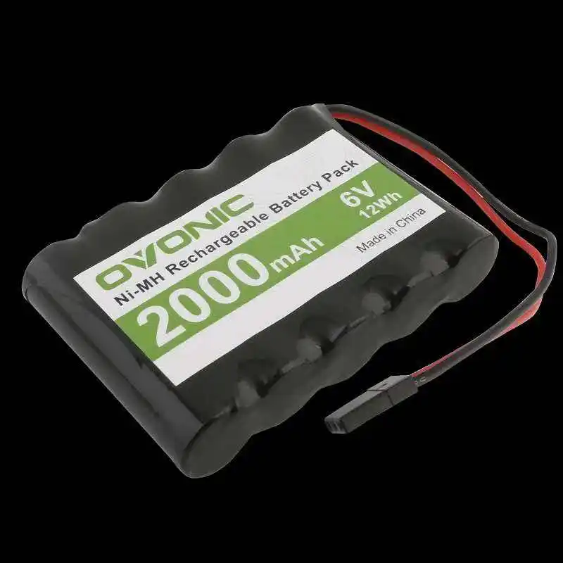 Rechargeable NIMH 6V 2ah  Battery Pack 2000mah made in China