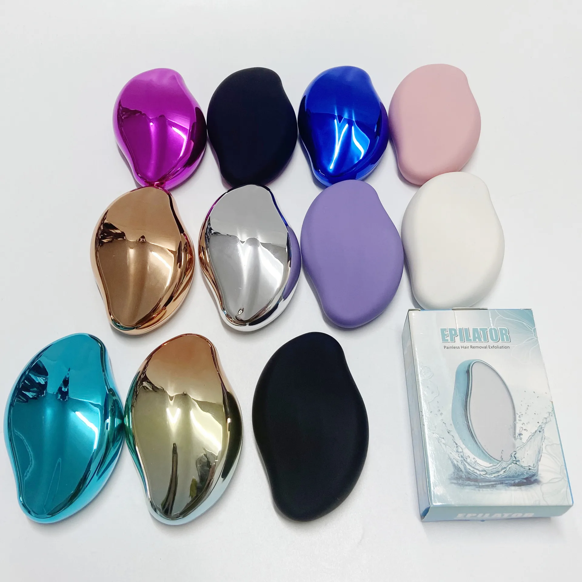 Custom Painless Crystal Hair Remover Waterproof Glass Eraser Hair Removal Epilator nano epilator Body Hair Removal