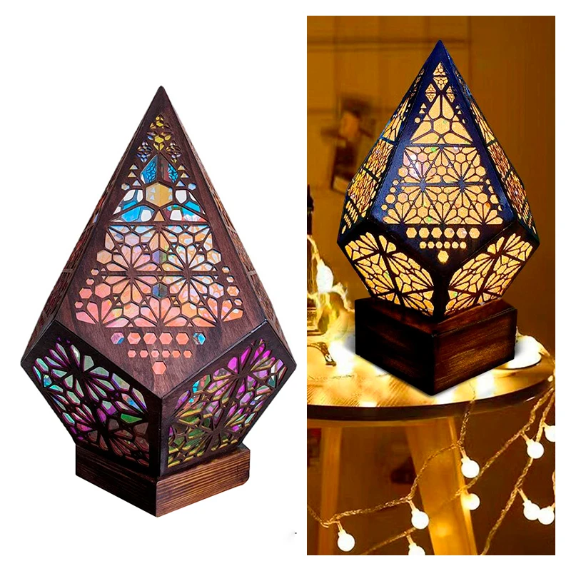 Новый дизайн инновационный богемный свет для дома декоративные роскошные золотые металлические ремесленные лампы подарок декоративные элементы для гостиной