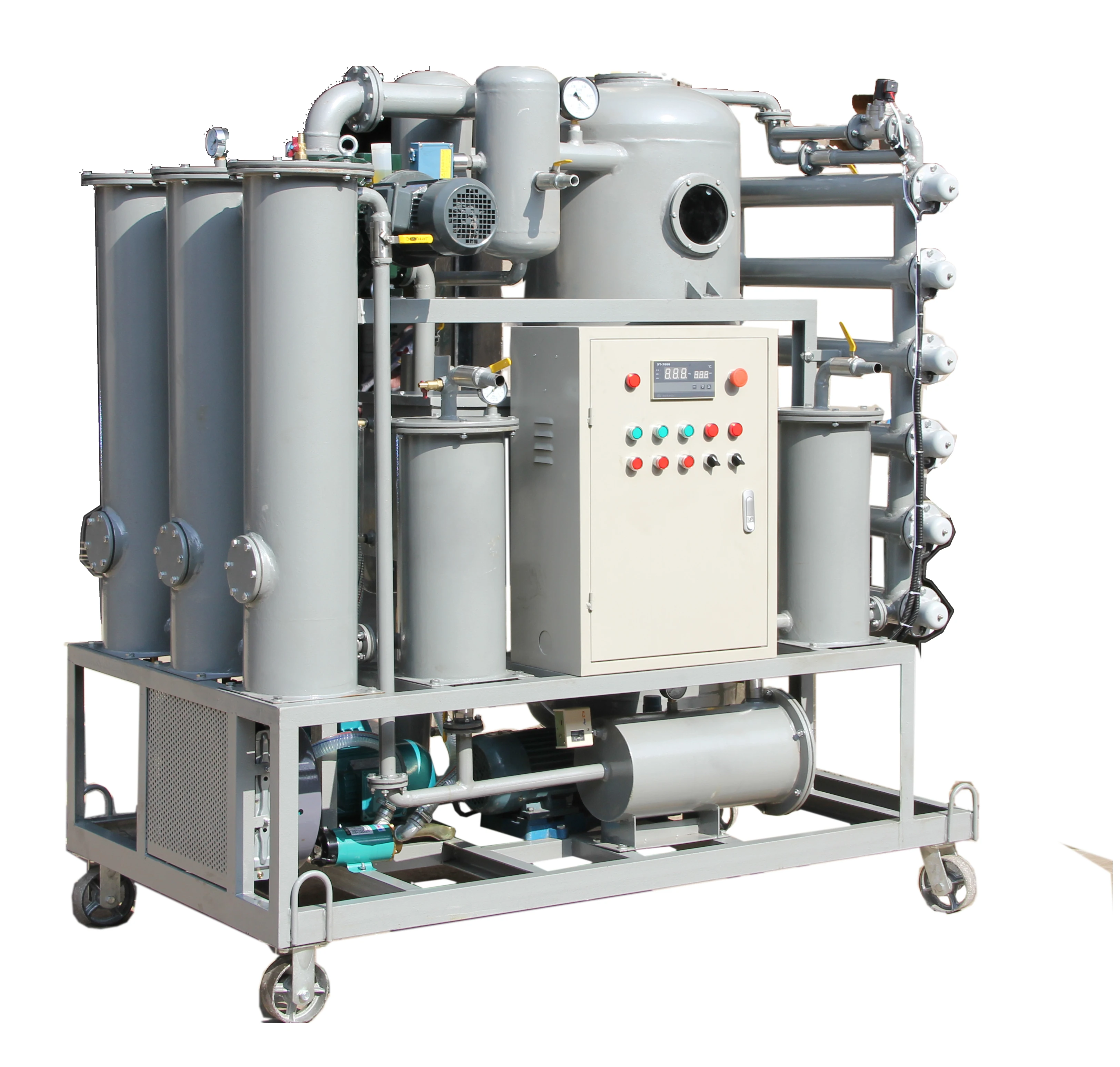Used Transformer oil refining plant oil recovery/oil regeneration machine